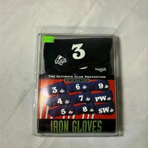 New in box, iron gloves golf club protectors, #B069